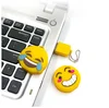 Customized Shape USB flash drive Emoji Expression Pen Drive 16GB 32GB 64GB Memory Stick