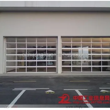 Super Quality Aluminum Frame Automatic Garage Door Plastic Buy