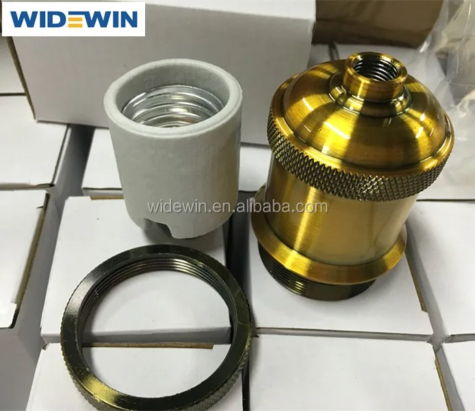 Aluminum Ceramic E27 Bulb Holder E26 Lamp Holder/e27 Lamp Holder With