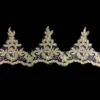 cheap boka factory directly sell gold and silver thread cotton embroidery lace trimming For Uniform