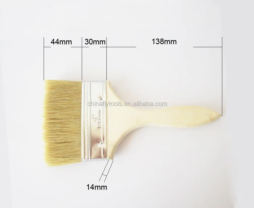 Wooden Handle Wall Paint Brush Cheap Paint Brush Buy Wooden Handle
