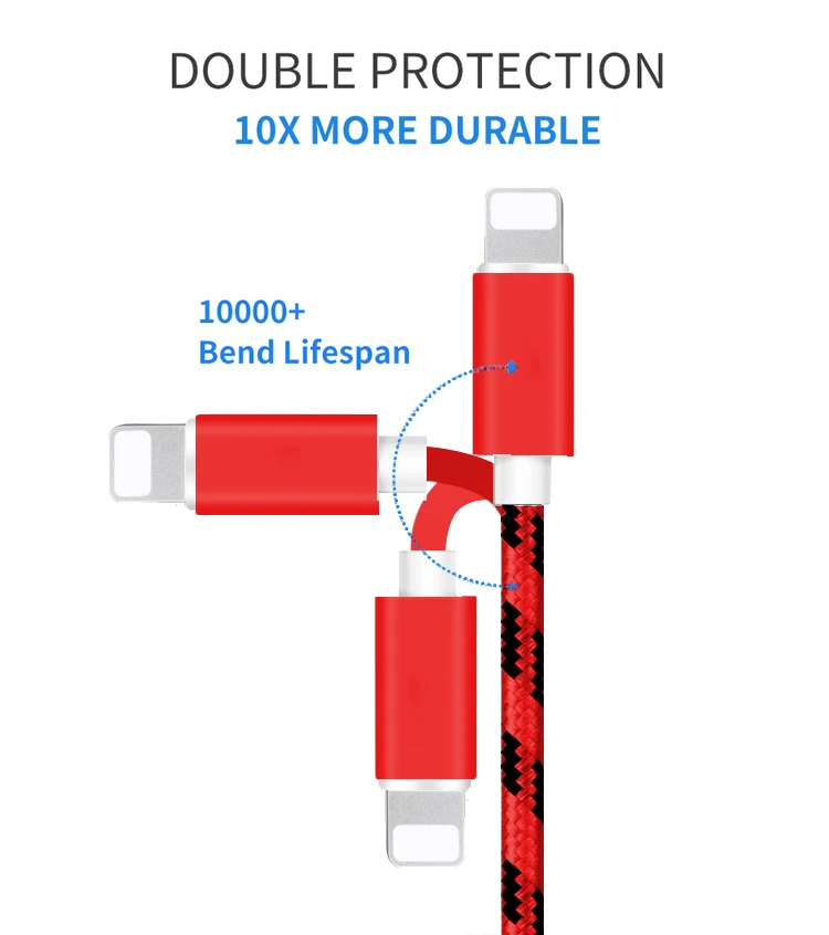 Tiger Stripe Data Charger Cable Line for iPhone mobile phone usb cabel - ANKUX.COM