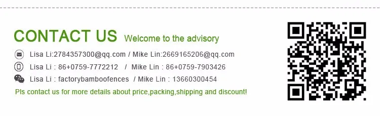 coloured decorative cheap yard black bamboo fence for home decoration