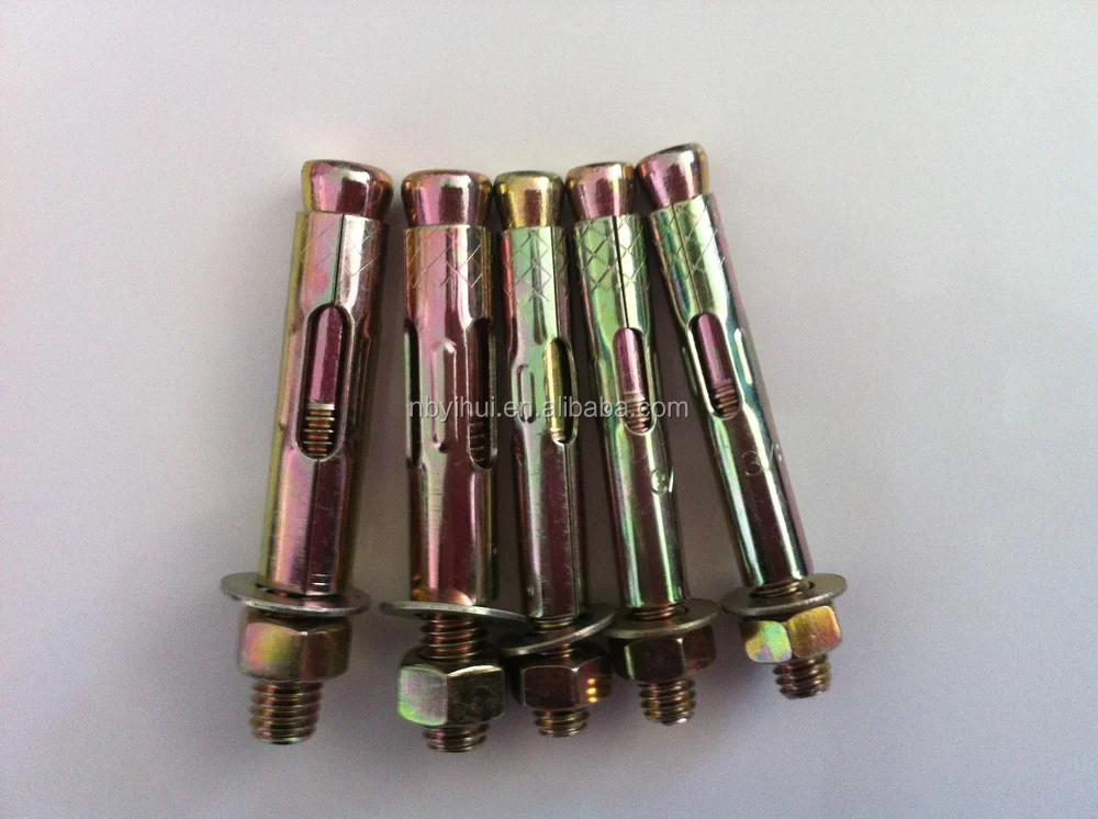 Galvanized Sleeve Anchors With Hex Nuts Buy Galvanized Sleeve Anchors