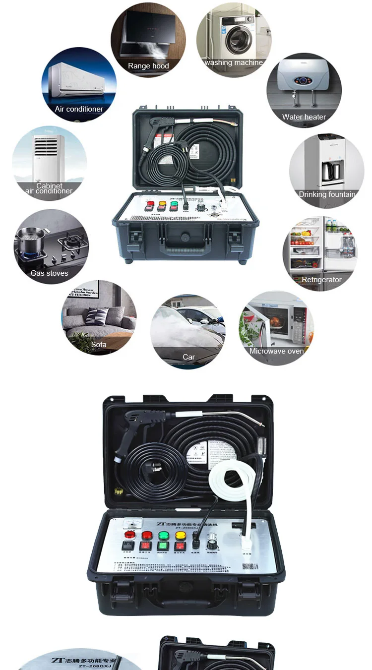 portable cleaning steam cleaning equipment for air conditioner