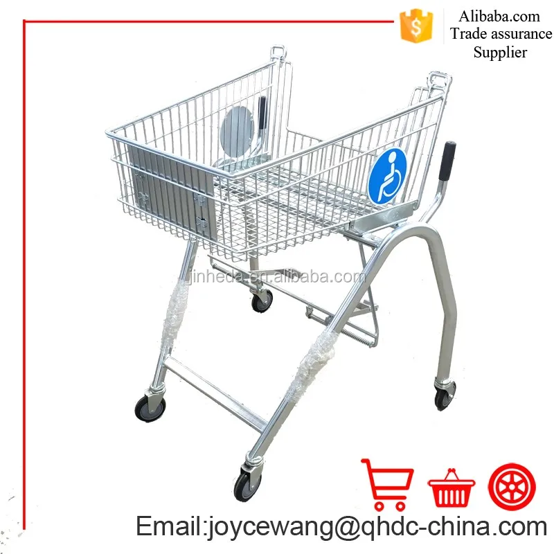 Supermarket Handicapped Shopping Trolley Cart For Disabled People Buy