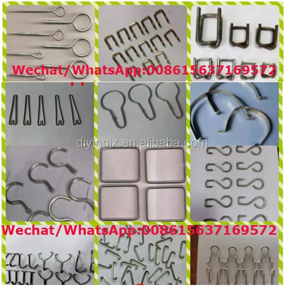 Automatic Wire Forming Machine/ Strapping Buckle Making Machine / Hook Loop Buckle Maker Machine