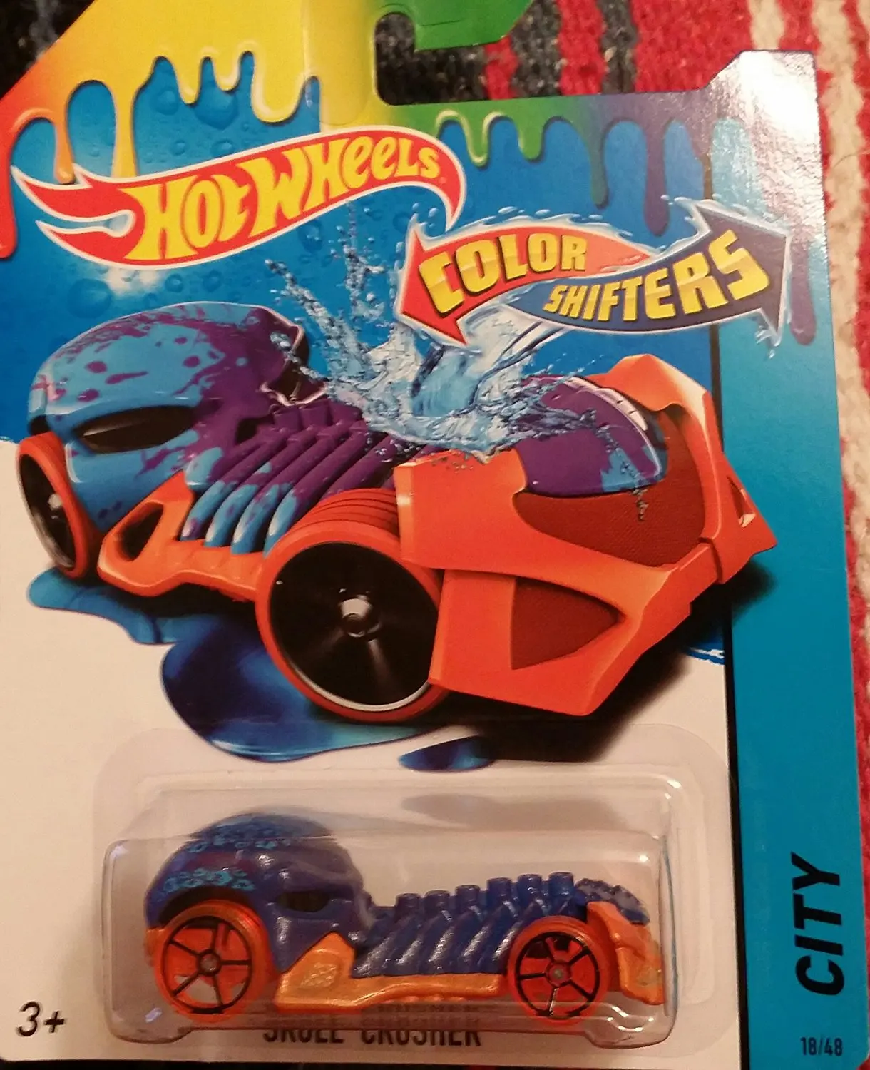 hot wheels cars that change colour in water