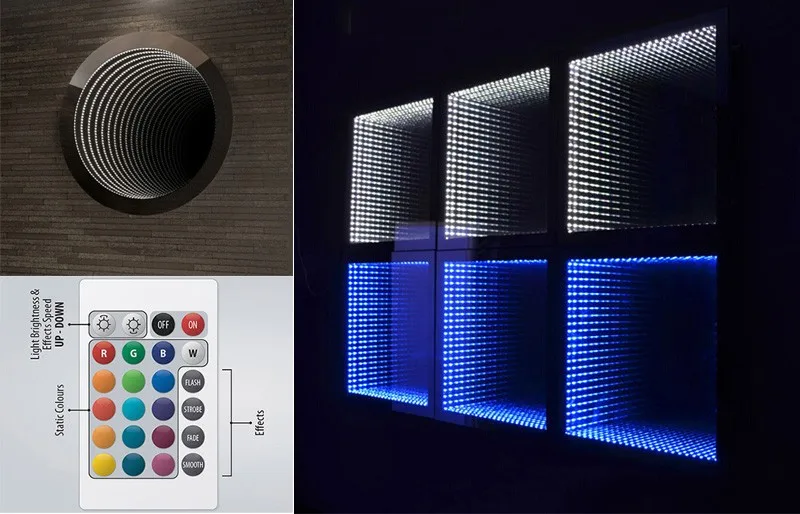 Wall Mounted Infinity Mirror Led Buy Infinity Mirror,Infinity Mirror