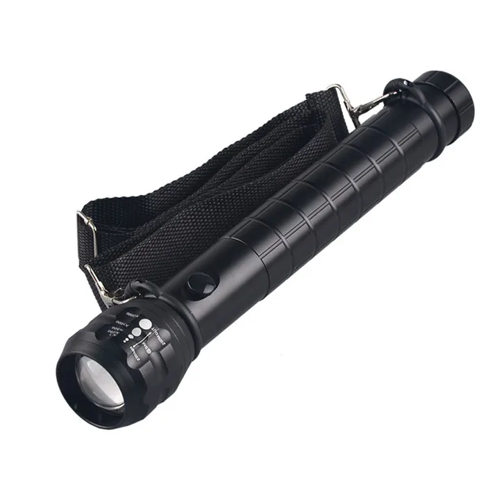 Heavy Duty Big Torch Light D Size Battery Zoomable Led Flashlight Torch ...