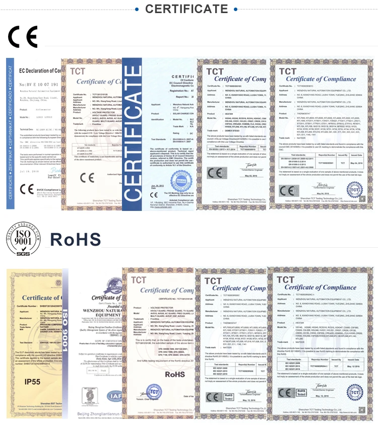 CE RoHS certified industrial electronic thermostat NTL 76-M (NTL 76)