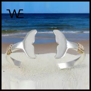 2017 Trend Customized Stainless Steel Whale Tail Bracelet 2017 Trend Customized Stainless Steel Whale Tail Bracelet