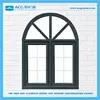 Interior decoration shock absorber arched casement window
