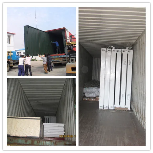 Lida Group cargo homes shipped to business used as booth, toilet, storage room-16