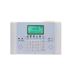 High quality Support LCD display 6 wired zone GSM wireless home security alarm system