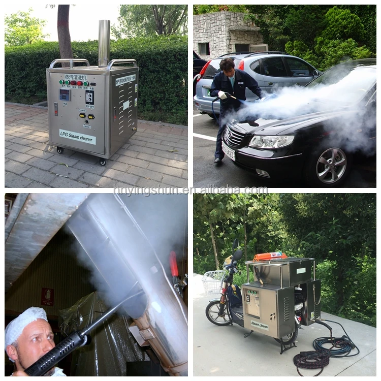 Ce 20 Bar Gas Eco Vapor Mobile Steam Steam Car Wash Machine Optima