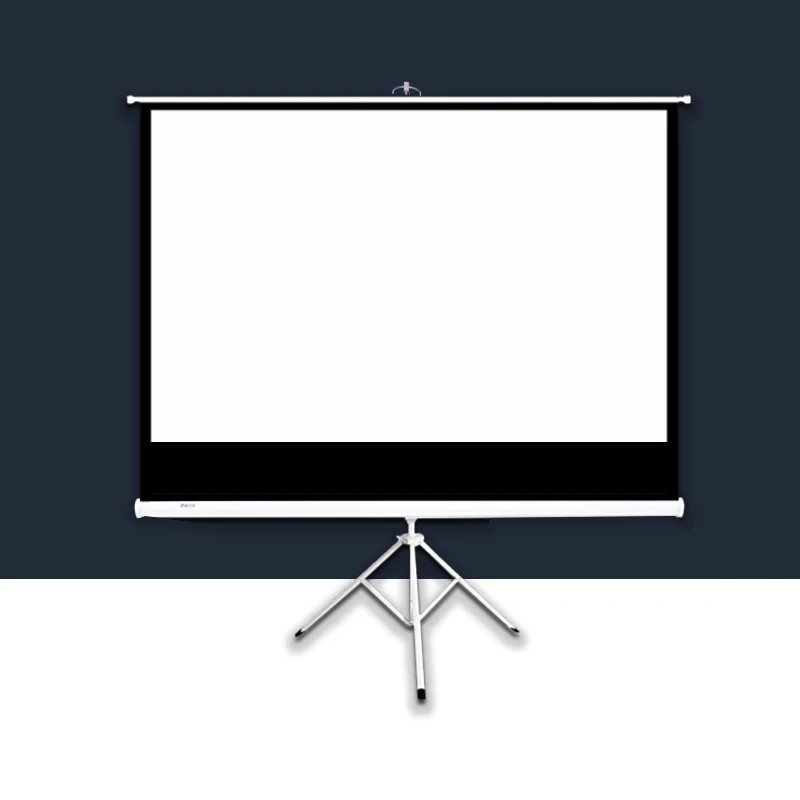 Hot Sale 120'' 16:9 Format Portable Tripod Projection/Projector Screen Indoor & Outdoor Use