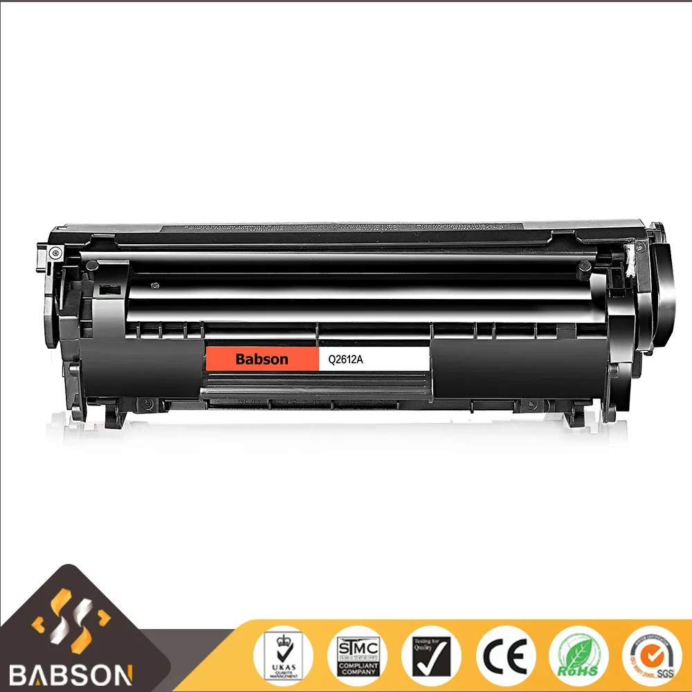 Stable Quality Compatible Black Toner Cartridge Q2612 12A for HP Printer