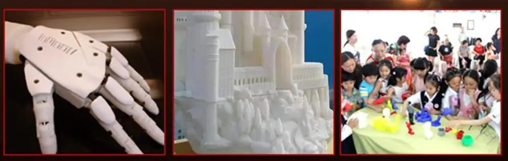 2017 Hot sale Fudream IM-D2420 digital industrial 3d printer FDM printing technique desktop pla 3d printer