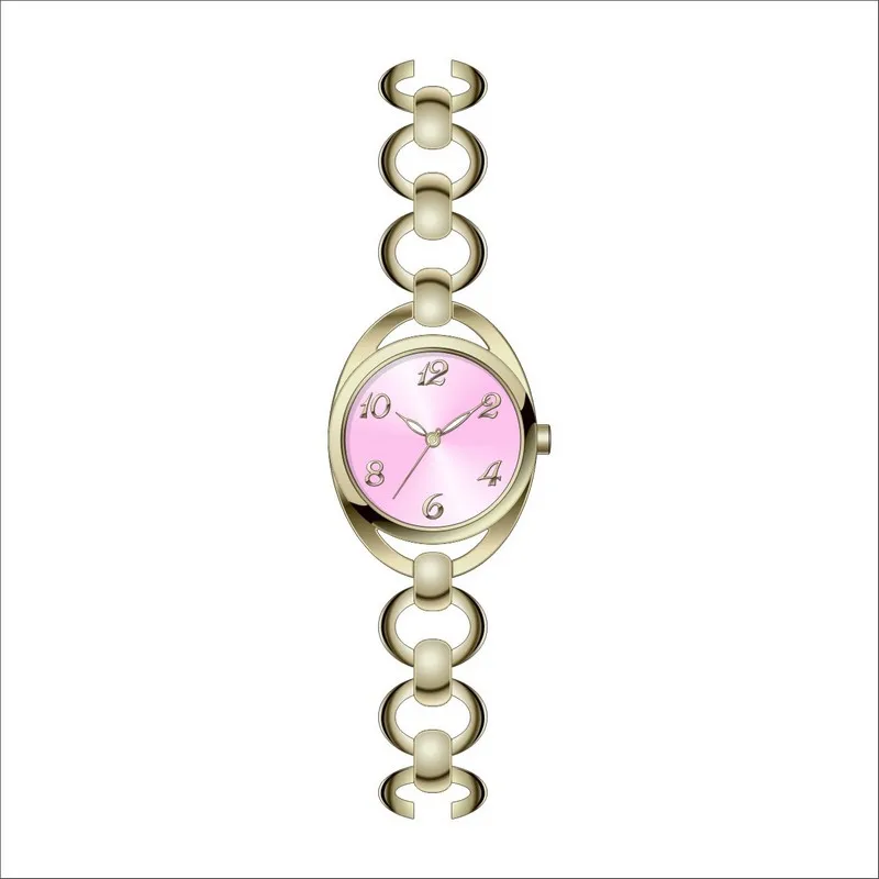 Japan Movt Pc21 Pictures Of Fashion Girls Ladies Pear Bracelet Watches