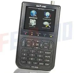 JMT 1 Peice Satlink Ws-6908 3.5" LCD Dvb-s FTA Handheld Digital Satellite Tv Signal Finder Meter USG Ws6908