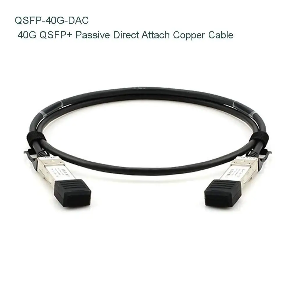 0.5m (2ft) Cisco QSFP-H40G-CU50CM Compatible 40G QSFP+ Passive Direct Attach Copper Cable - NETCNA