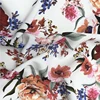 Custom 100% Polyester Crepe Fabric With Brilliant Color For Digital Printing And Stock Lot