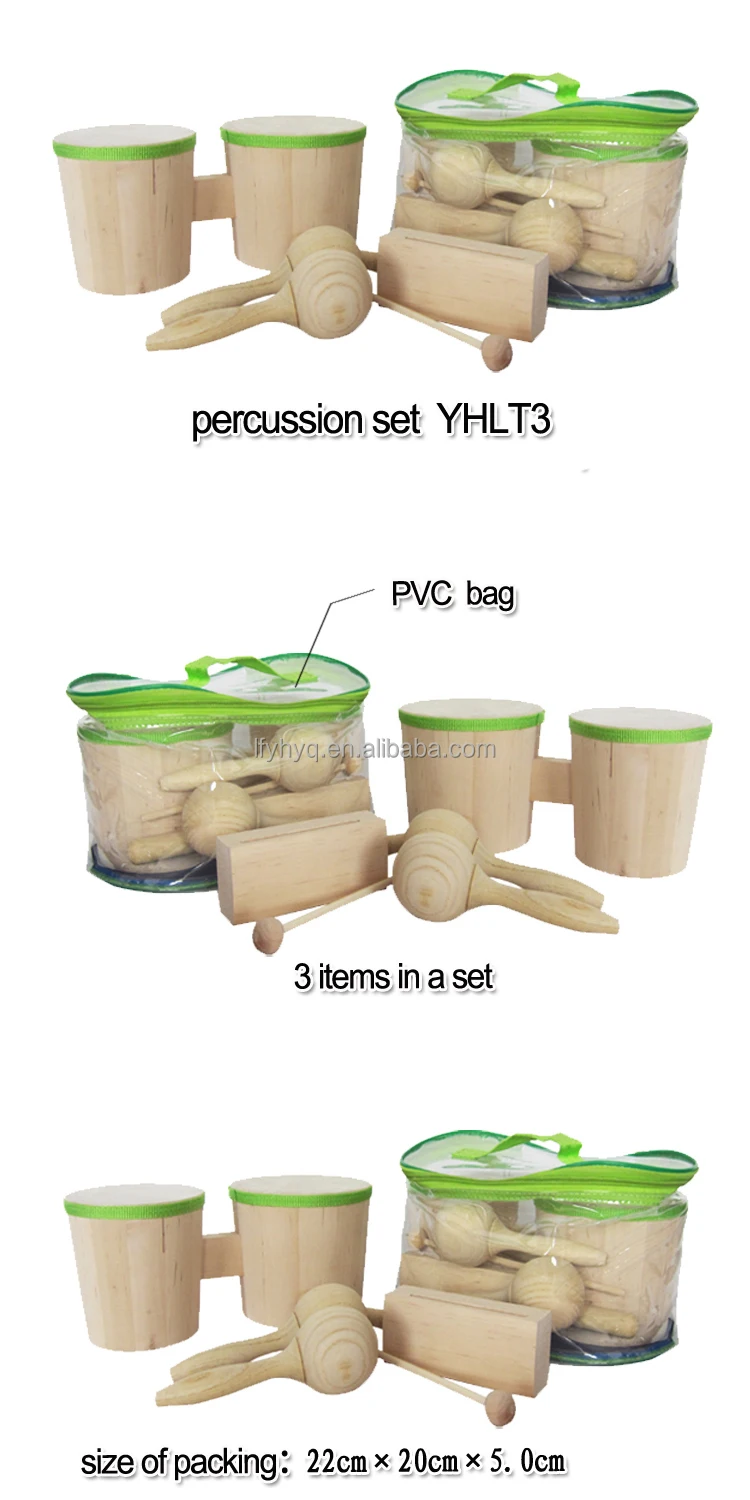 Diy Musical Drum Set,Bongo Drum,Wooden Handmade Musical Instrument Buy Wooden Bongo Drum