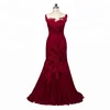 Elegant Red Evening Gowns Long Sexy Evening formal Dress 2018