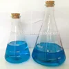 Love Science Laboratory Glassware Two Size Available Glass Measuring Beaker Flask With Cork Lid