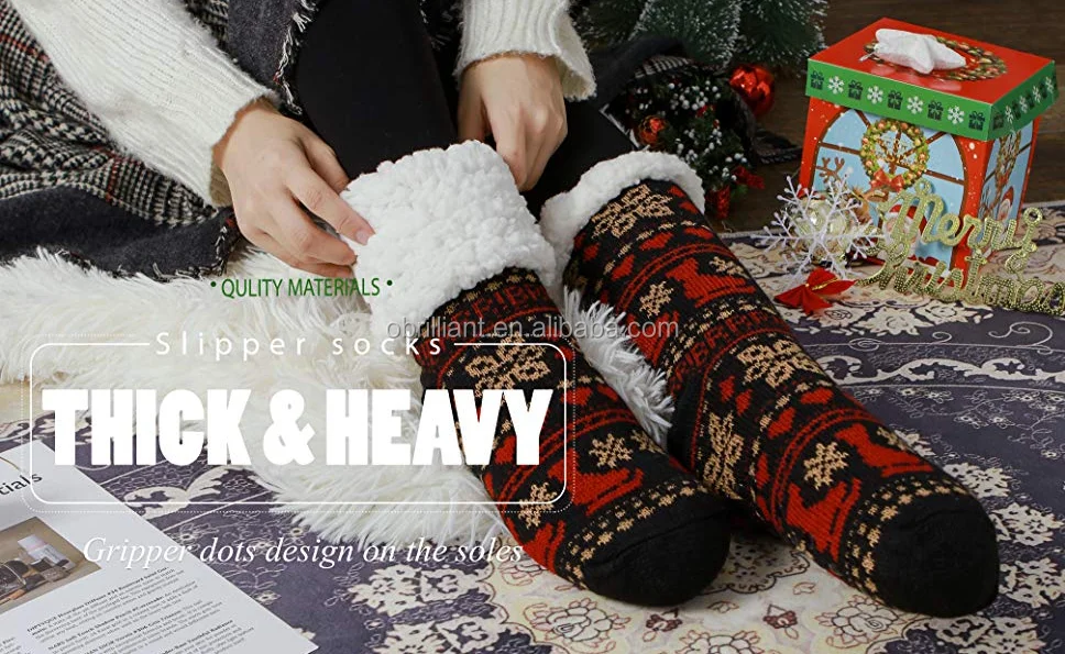 Toddler Fuzzy Slipper Socks