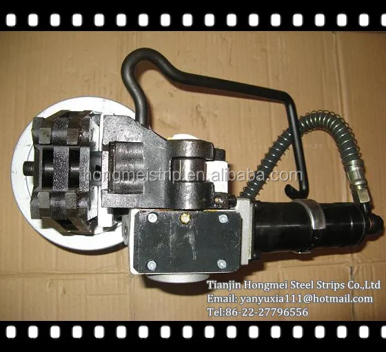KZ-32 Pneumatic stainless steel pipe bundle steel band metal strapping tool