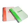 Office Stationery Writing Plain Printed Custom Spiral Notebook