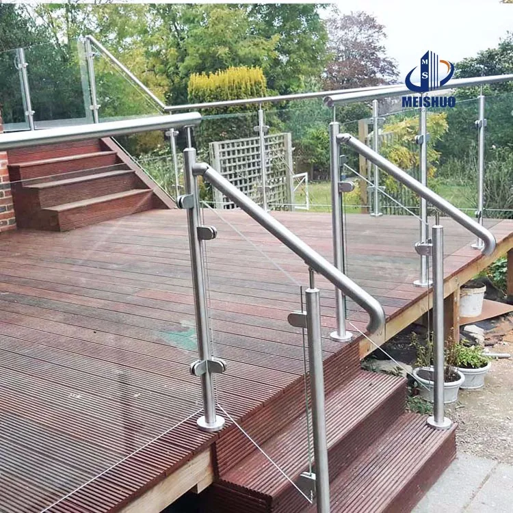Stainless Steel Porch Railings Handrails With Gl Panel Stainless Steel Porch Railings Handrails With Gl Panel Product On Alibaba