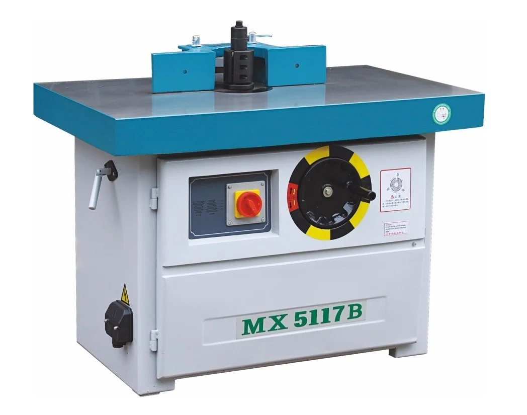 Single Spindle Vertical Milling Machine Mx5117 Wood Spindle Shaper With ...