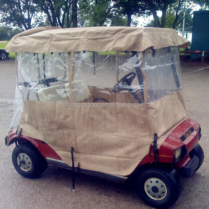 Waterproof Quick Fit Buggy Golf Club Cart Enclosure Rain Cover With