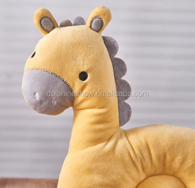 giraffe baby pillow