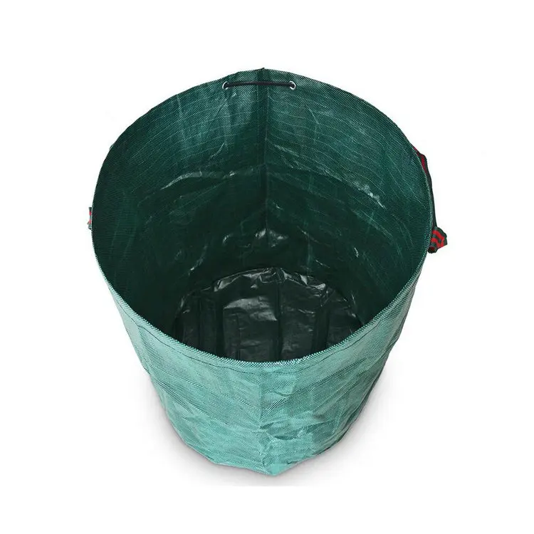 60l Garden Waterproof Pop Up Leaf Bag,Yard Collector Waste Bag Of Full