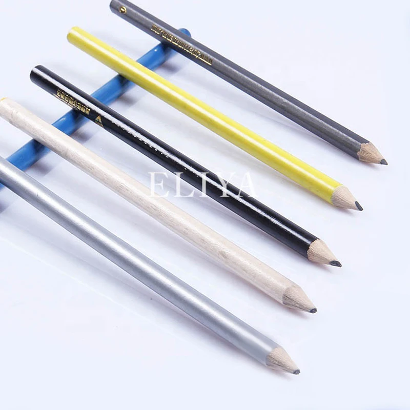 Promotional Items Customized Logo HB Black Wooden Hotel Pencil