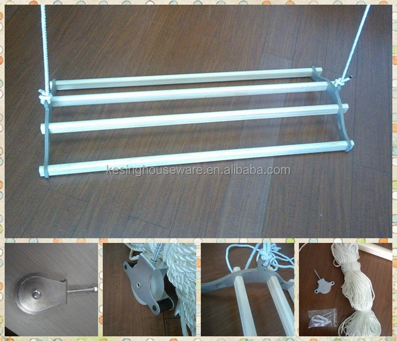 Durable Laundry Hand Control Lift Clothes Drying Rack/towel Rack Buy