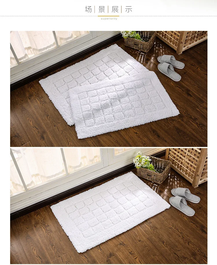 100 Cotton Bathroom Floor Mat 5 Star Hotel Bath Mat Buy Bath Mat