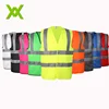 Wholesale EN471 road bicycle reflective multicolor high visibility security vests for sale