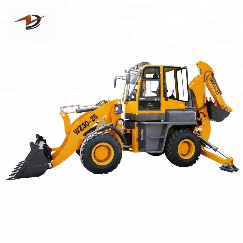 
Customized Option Towable Cheap Tractor Backhoe Wheel Loader Excavator For Sale 