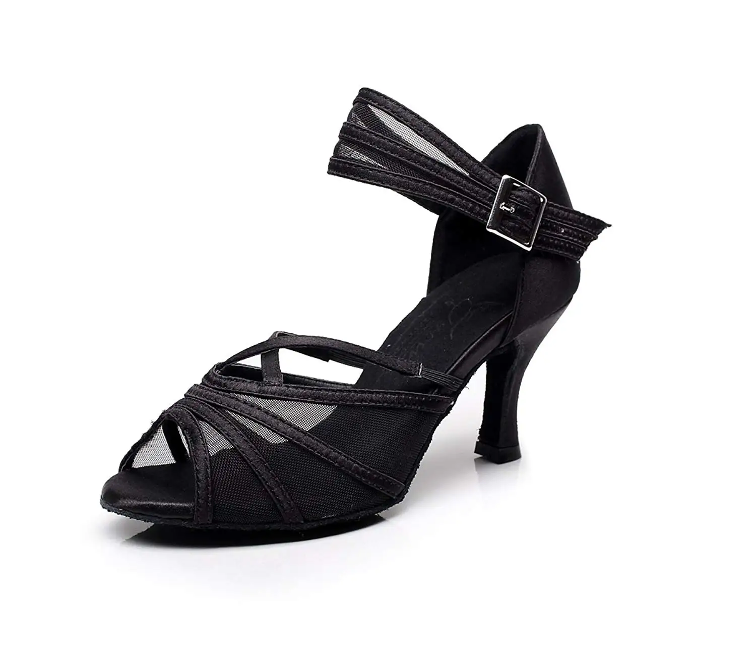 Mesh Wedding Shoes Find Deals On Line At Get Quotations Miyoopark Women S P Toe Mesh Latin Salsa Ballroom Dance Shoes Elegant Wedding Sandals
