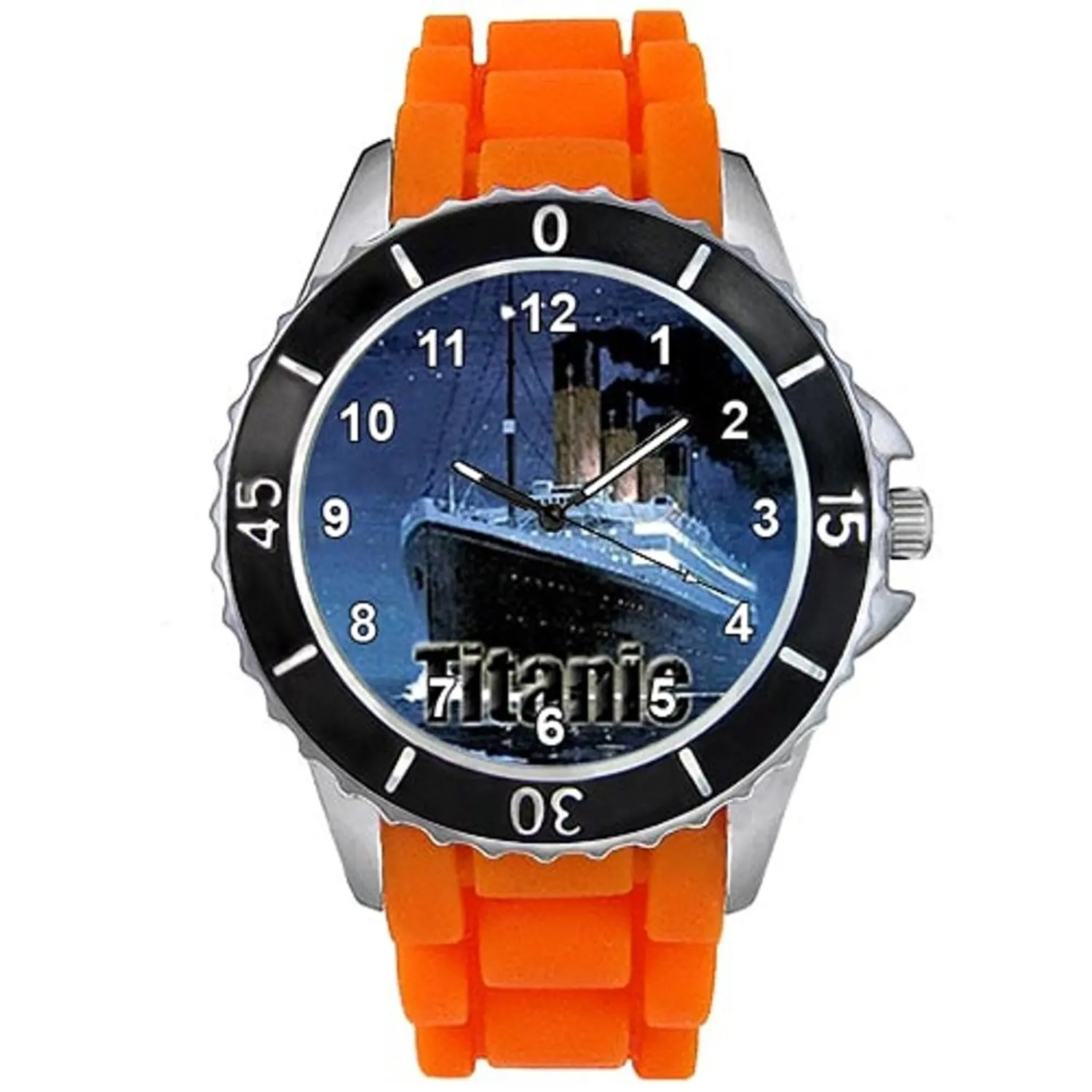 Timest - Titanic Unisex Wrist Watch Jelly Silicone Strap Analog Quartz CSE020