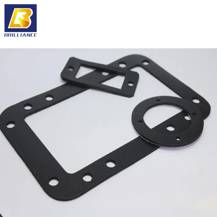 Quality Custom Neoprene Cr Rubber Fireproof Sealing Gasket,Custom Hole