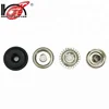 best quality custom color 15mm black hidden snap button for coat/jacket