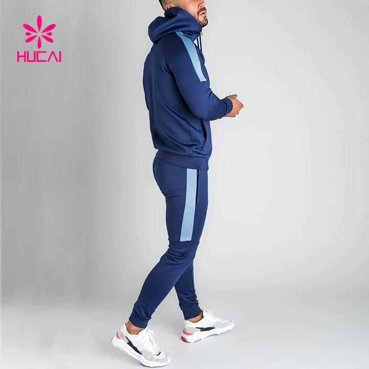 Custom Gym Sportswear Fleece Tech Two Piece Jogging Suits Custom Mens ...