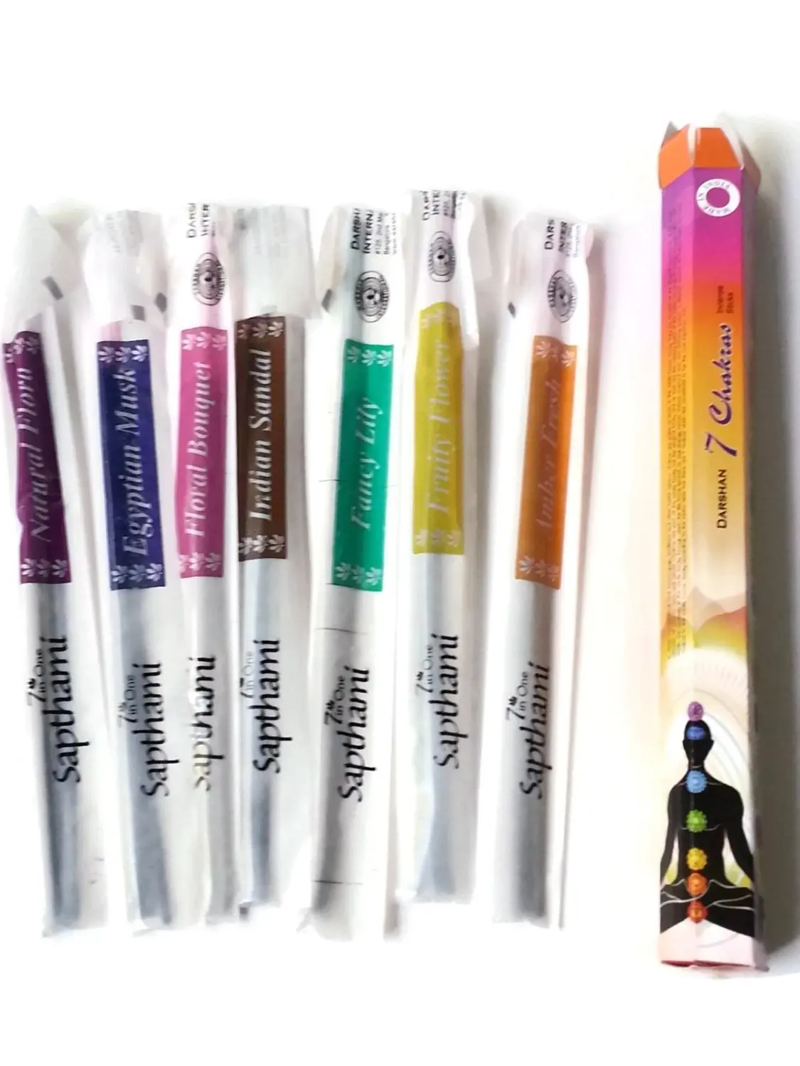 Meditation Perfect Balance Seven Chakras Incense for Healing
