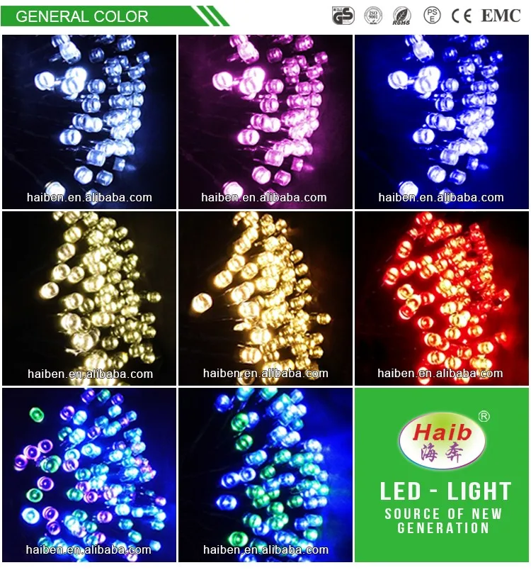 china supplier factory wholesale led snow string lights for christmas decoration